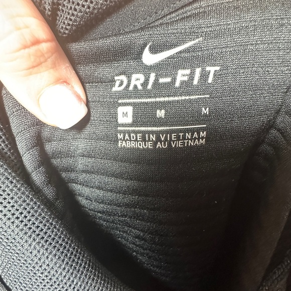 Nike Black Textured Hoodie Size Medium - Picture 7 of 8